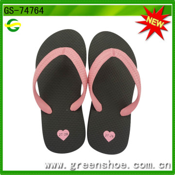 China Niños Niñas EVA Flip Flop zapatilla (GS-74674)